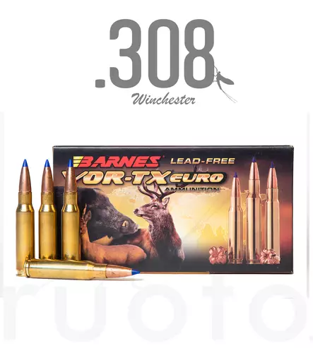 Barnes Vor-TX .308 Win 8,4g 20pcs - Patruunat 308 Winchester - 716876151080 - 1