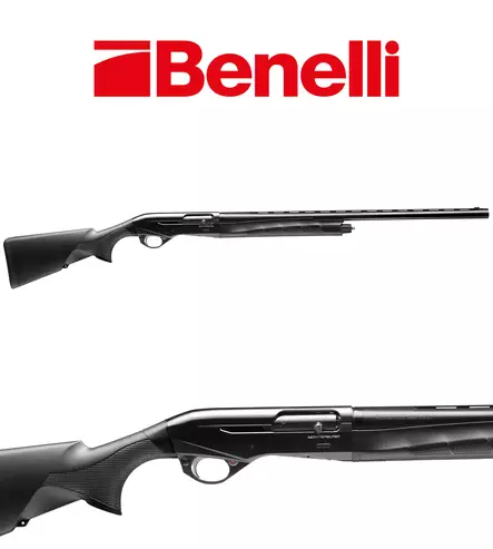 Benelli Montefeltro Black Synthetic 12/76 - Mustat - BA0580500 - 1