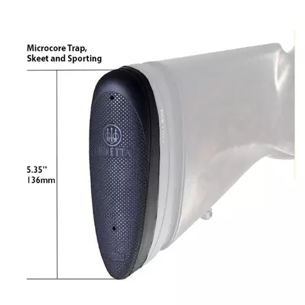 Beretta Microcore Recoil pad Sporting/Skeet 23mm - Perälevyt - 082442156620 - 1