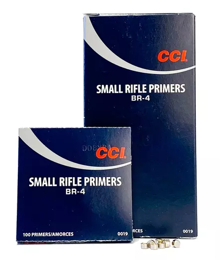 CCI BR-4 Small Rifle Primers 100pcs - Nallit, patruunoiden lataus - 190160 - 1