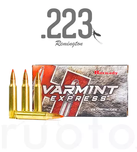 Hornady V-Max .223 Rem 3,6g 20pcs - Patruunat 223 Remington - 090255383270 - 1
