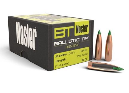 Nosler BT Hunting .30 11,7g 50pcs - .30 luodit - 054041301800 - 2