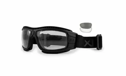 Wiley X WX Lynx Grey & Clear - Matte Black - Ampumalasit - 712316022880 - 1