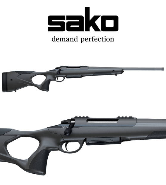 Sako S20 Hunter Cerakote 6,5 PRC - Pulttilukkoiset kiväärit - SKS9636A40A9S0 - 1