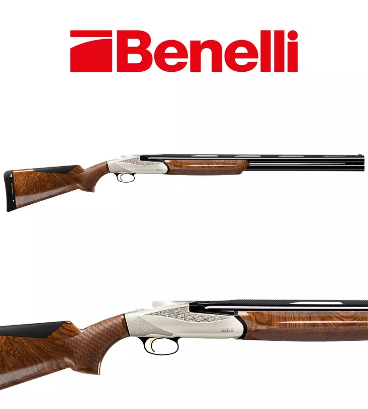 Benelli 828S A.I Silver 12/76 - Metsästyshaulikot - BA0653000 - 2
