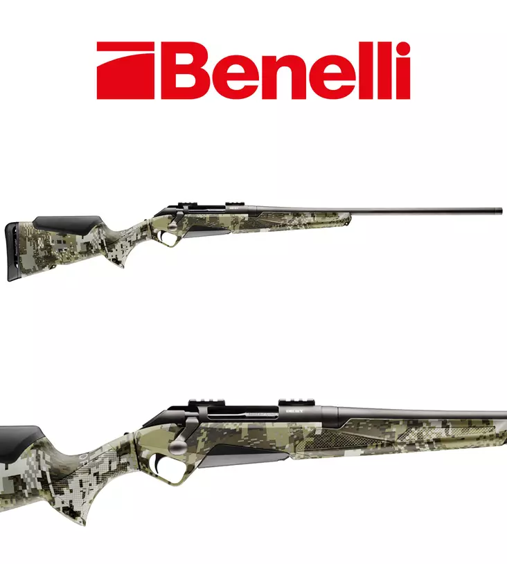 Benelli Lupo BE.S.T. Grey Elevated II .308win 22" 14x1 - Pulttilukkoiset kiväärit - BA0640000 - 1