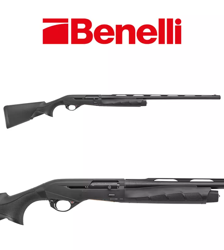 Benelli M2 (2023) Black Magnum 12/76 - Mustat - BA0616300 - 2