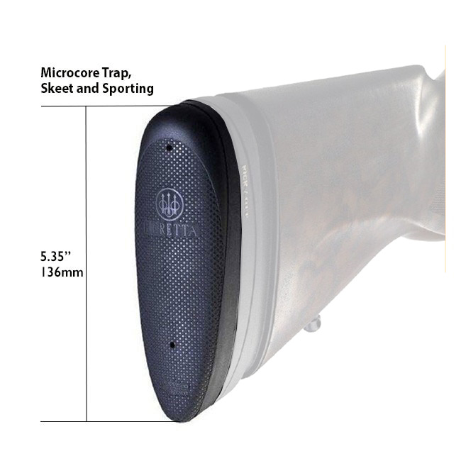 Beretta Microcore Recoil pad Sporting/Skeet 23mm - Perälevyt - 082442156620 - 1