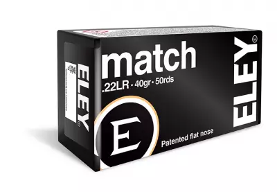 Eley Match Rifle .22LR 2,59g 331m/s 50pc - .22 Lr - 650911011000 - 1