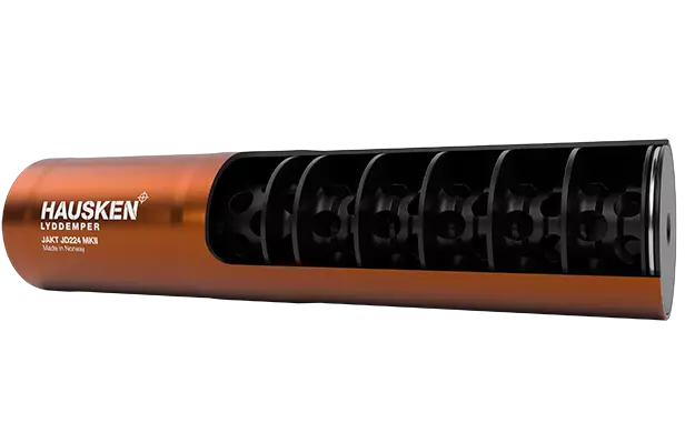 Hausken JD184 MKII Orange 6,5mm - Metsästysvaimentajat 6,5mm - HAU1841504010300 - 1