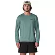 Patagonia M's Cap Cool Daily Shirt - Fitz Roy Trout Basin Green w/Lichen Green - Mustat - 198077688211 - 2