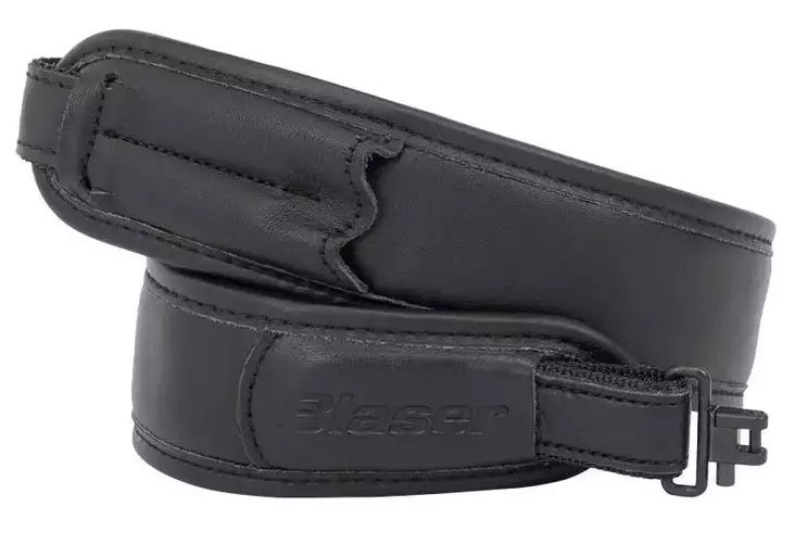 Blaser Leather Gun Sling Black - Perinteiset asehihnat - 80410831 - 1