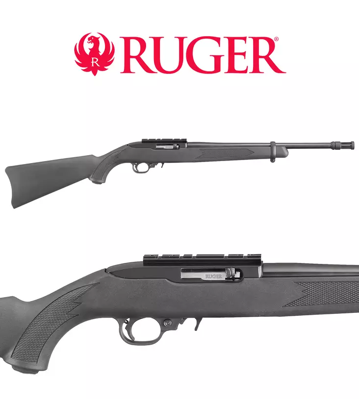 Ruger 10/22 Tactical Synthetic .22 LR - Pienoiskiväärit .22 Lr - 6025100101 - 1