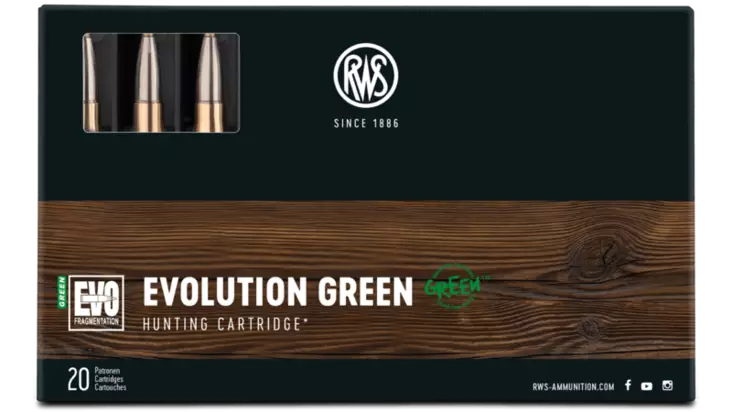 RWS Evolution Green 6,5x68 6,0g 20pcs - Muut kiväärikaliiperit - 4000294188671 - 1