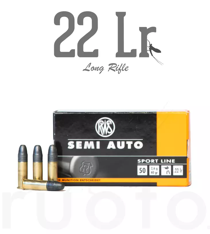 RWS Semi Auto .22 LR 2,6g - Patruunat 22 LR - 4000294186011 - 1