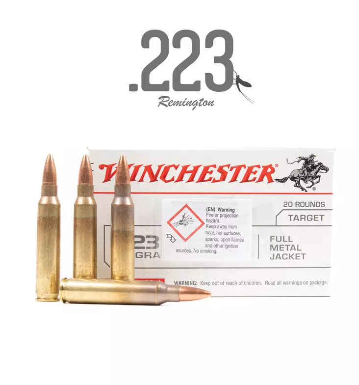 Winchester FMJ .223 Rem 3,6g - Patruunat 223 Remington - 020892213111 - 2