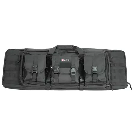 GPS 42" Double Rifle Case Black - Pehmeät aselaukut kivääreille - 888151032282 - 1