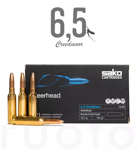 Sako Hammerhead 6,5 Crmr 10,1g 20pcs - Patruunat 6,5 Creedmoor - 6438053117392 - 1