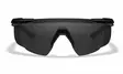 Wiley X Saber Advanced Ballistic Eyewear - Matte Black Frame - Ampumalasit - 712316003032 - 2