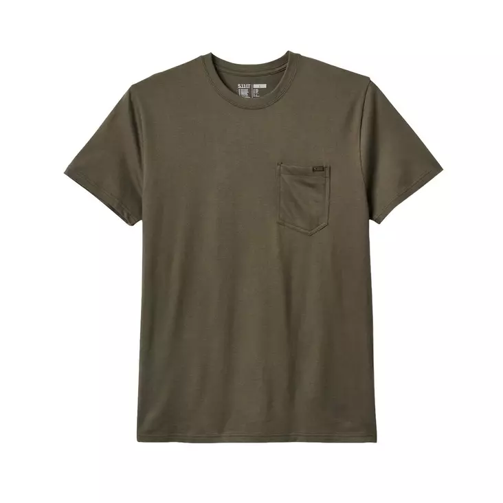 5.11 Elite S/S Tee Ranger Green - Taktiset paidat - 888579973242 - 1