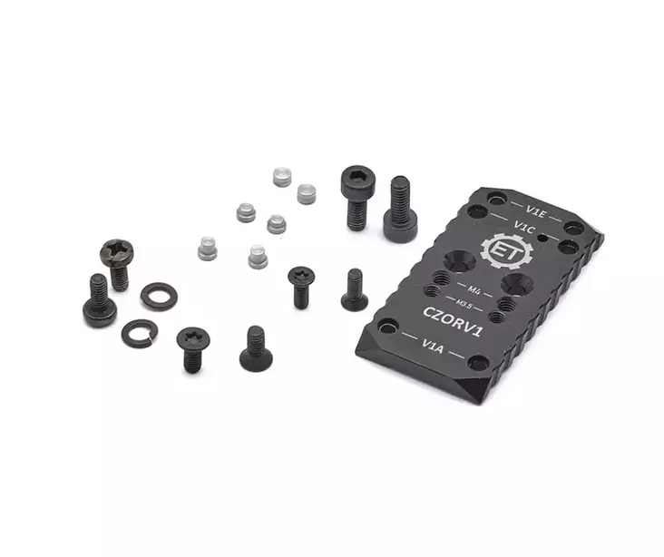 Eemann Tech Shadow2 OR adapter plate - Sovite- / adapterilevyt pistooleille - ET-130132 - 1