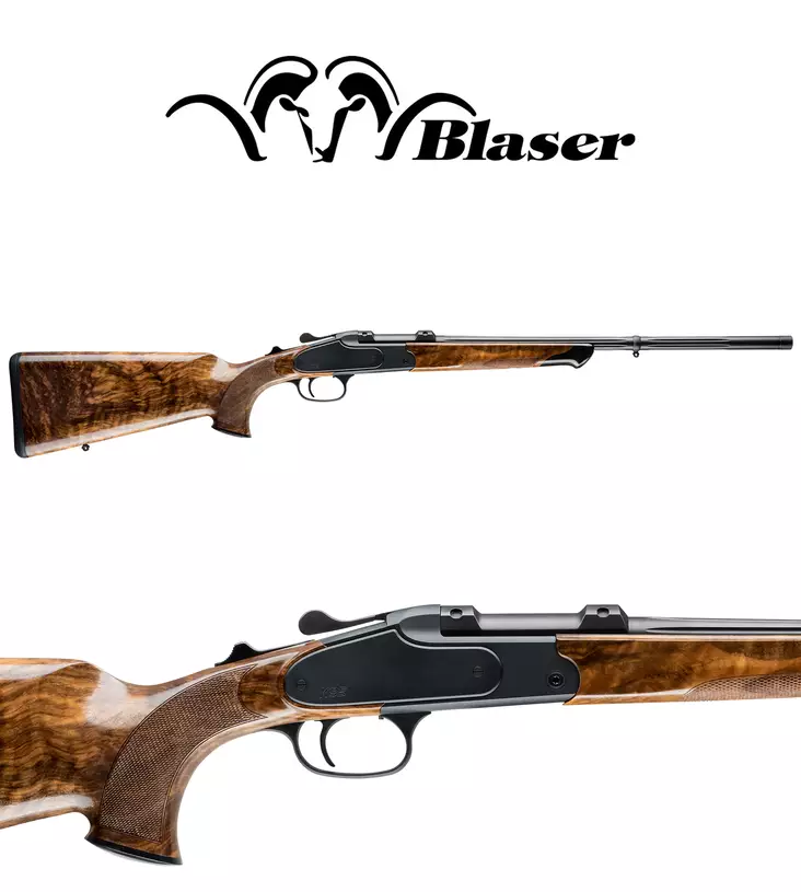Blaser K95 Black Edition 7x57R - Kertalaukeavat kiväärit - 602060002 - 1