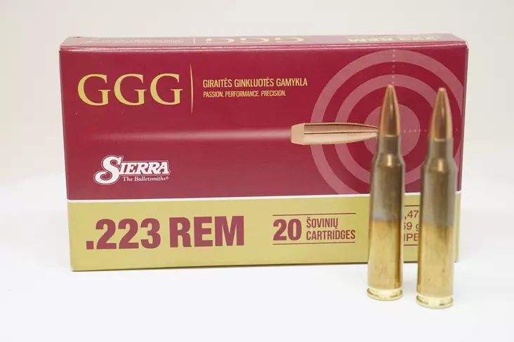 GGG Sierra .223 Rem 4,99g 20pcs - .223 Rem - 4779032300292 - 2