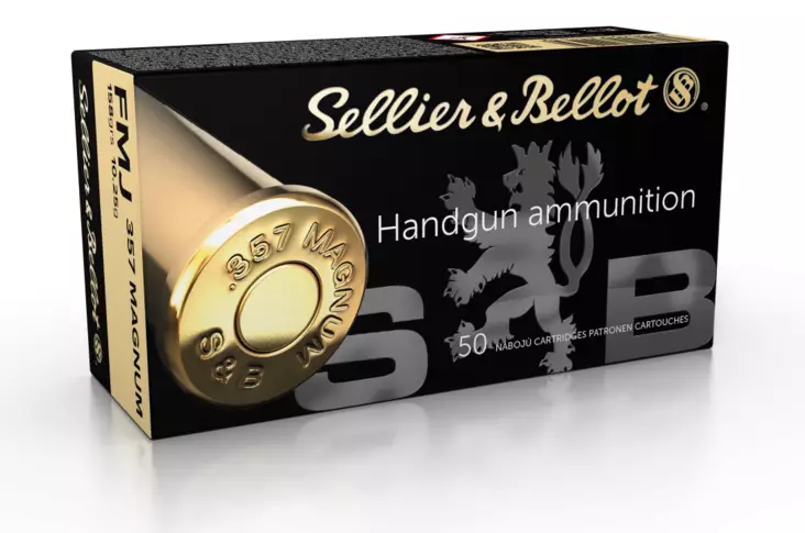 S&B FMJ .357 Magnum 10,25g - Patruunat .357 Magnum - 8590690311392 - 1