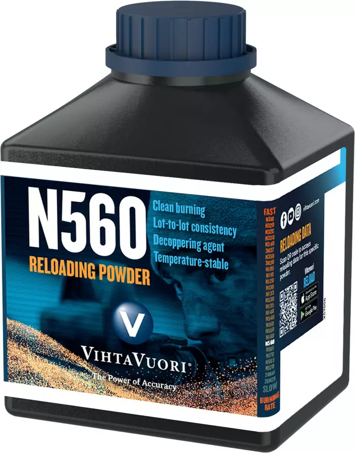 VihtavuoriPremium Gunpowder N560 0,454kg - 0,5 kg ruutipakkaukset - 6420615701002 - 1
