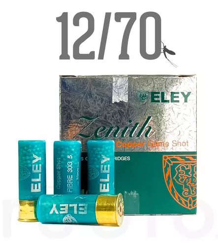 12/70 Eley Zenith 30g 25pcs - Metsästyspatruunat, lyijy - 5036388539073 - 1