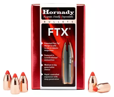 Hornady 45 (452) FTX 250gr 16,2g 50kpl - Muut kaliiperit - 090255452013 - 1