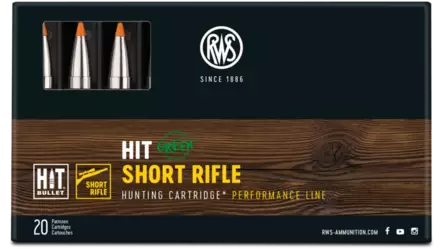 RWS Hit Short Rifle .308 Win 9,7g 20pcs - Patruunat 308 Winchester - 4000294066153 - 1