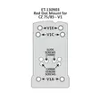 Eemann Tech Alu RD mount CZ75 V1 - Sovite- / adapterilevyt pistooleille - ET-130903 - 3