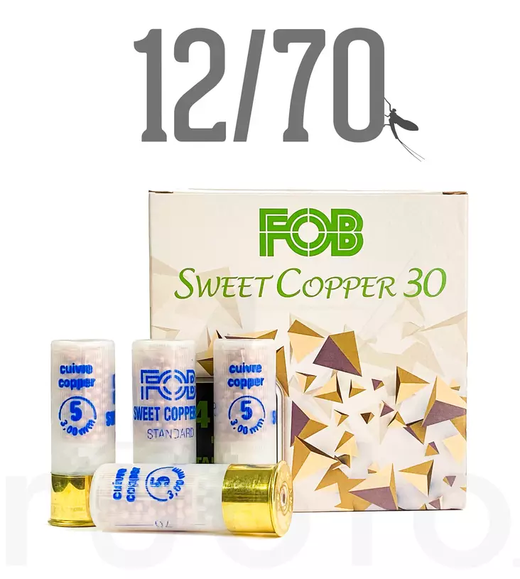 12/70 FOB Sweet Copper 30g N.5 - Metsästyspatruunat, muut materiaalit - 3268790011683 - 1