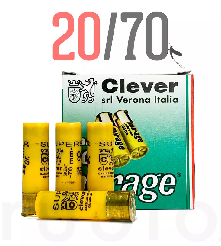 20/70 Clever Mirage T3 Steel 7 24g 25pcs - Ratapatruunat - 3300819305073 - 1