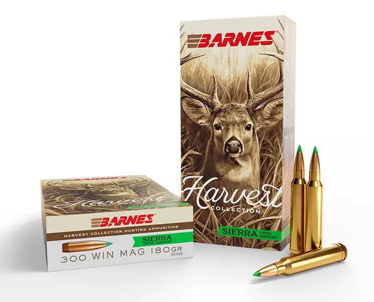 Barnes Harvest Collection .300 Win Mag 11,7g 20pcs - Patruunat 300 Winchester Mag - 716876500093 - 1