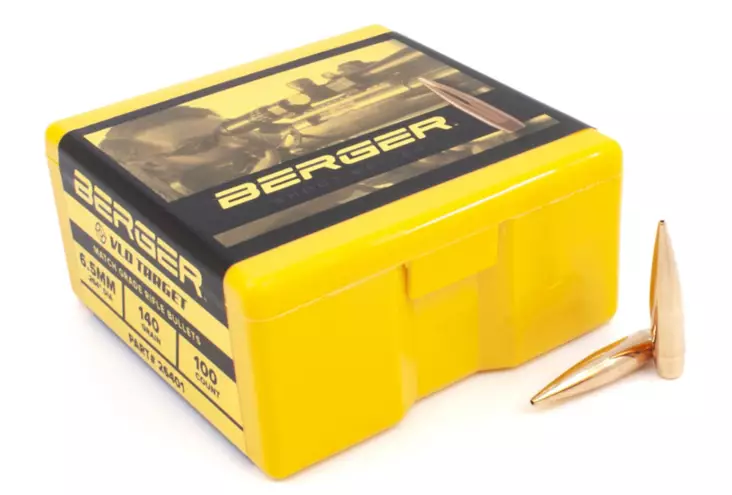 Berger 6,5mm 140gr VLD Target 100pcs - 6,5 mm luodit - 679459264013 - 1