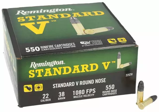 Remington Standard V LRN 38gr 550pcs - .22 Lr - 047700209883 - 1