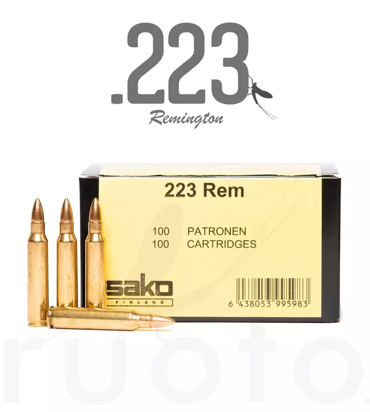 Sako Range FMJ .223 Rem 3,2g - .223 Rem - 6438053995983 - 1