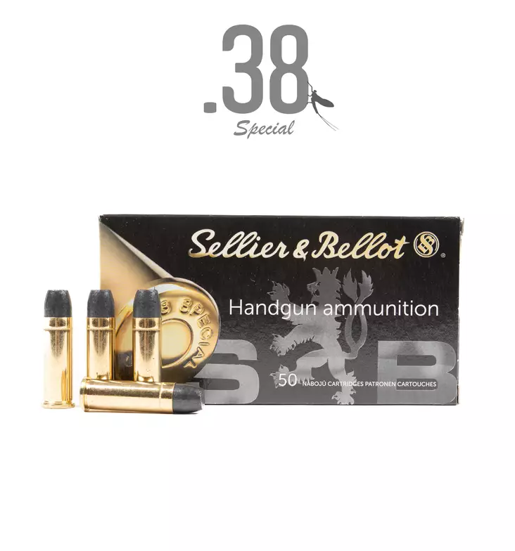S&B LFN .38 Special 10,25g 50pcs - Patruunat .38 Special - 8590690311873 - 1
