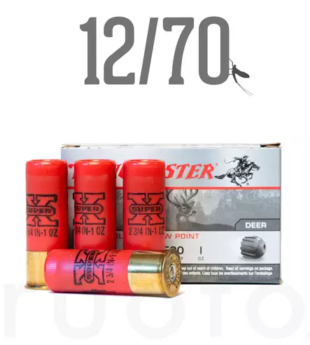 12/70 Winchester Super X Rifled Slug 28g 5pcs - Täyteiset - 020892000414 - 1