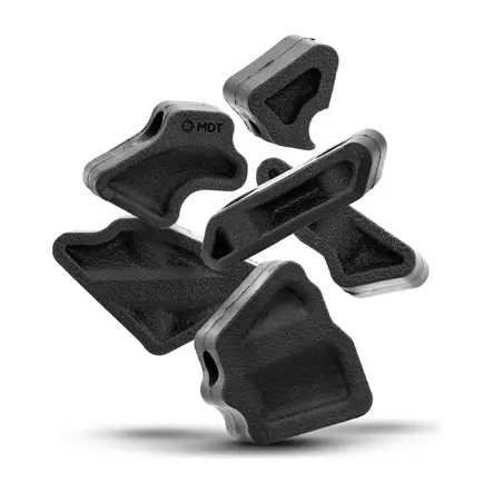 MDT Rubber Dampers SRS-X Elite Black - Tukkien lisävarusteet - 990482711344 - 1