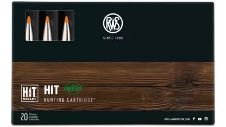 RWS Hit 8x57JRS 20pcs - Patruunat 8x57 IS/IRS - 4000294192074 - 1