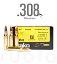 Sako Range FMJ .308 Win 8,0g - .308 Win - 6438053999974 - 1