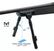 UTG Recon Flex II Bipod 7.1"- 9.1" M-LOK - Bipodit ja ampumatuet - 4717385556324 - 3