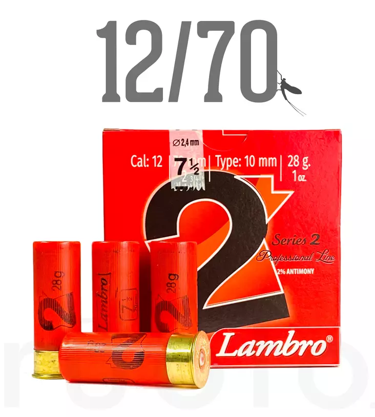 12/70 Lambro Series 2 Sporting #7,5 28g - Lyijy Skeet, Trap ja Sporting - 6110400000054 - 1