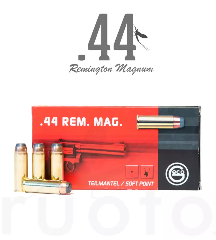 Geco Soft Point .44 Magnum 15,6g 50pcs - Patruunat .44 Magnum - 4000294177224 - 1