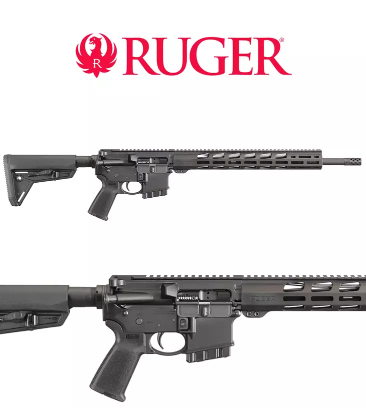 Ruger AR-556 MPR 18" - Kiväärit AR-15 tai vastaavat - 736676085354 - 1
