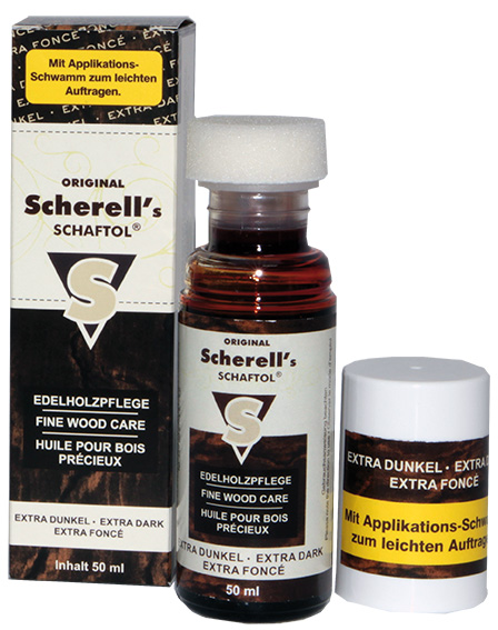 Scherell´s Schaftol Wood Care Extra-Dark - Tukkiöljyt - 4017777238174 - 1