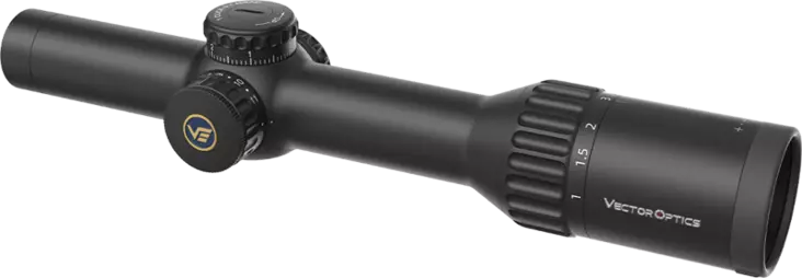 Vector Optics Continental x10 1-10x24i ED Fiber SFP - Tähtäimet LPVO - Suurennos alkaen 1x - 6976386126044 - 1